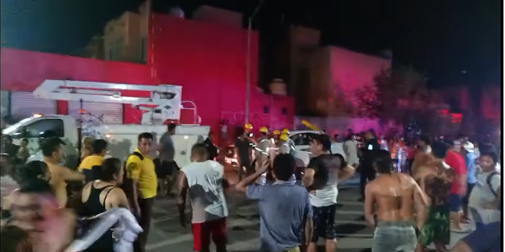 Vecinos de Villas del Sol se manifiestan tras más de 8 horas sin luz ...
