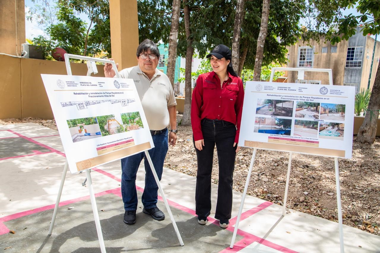 Rehabilita Estefanía Mercado parque en Playa del Carmen – Noticias El ...